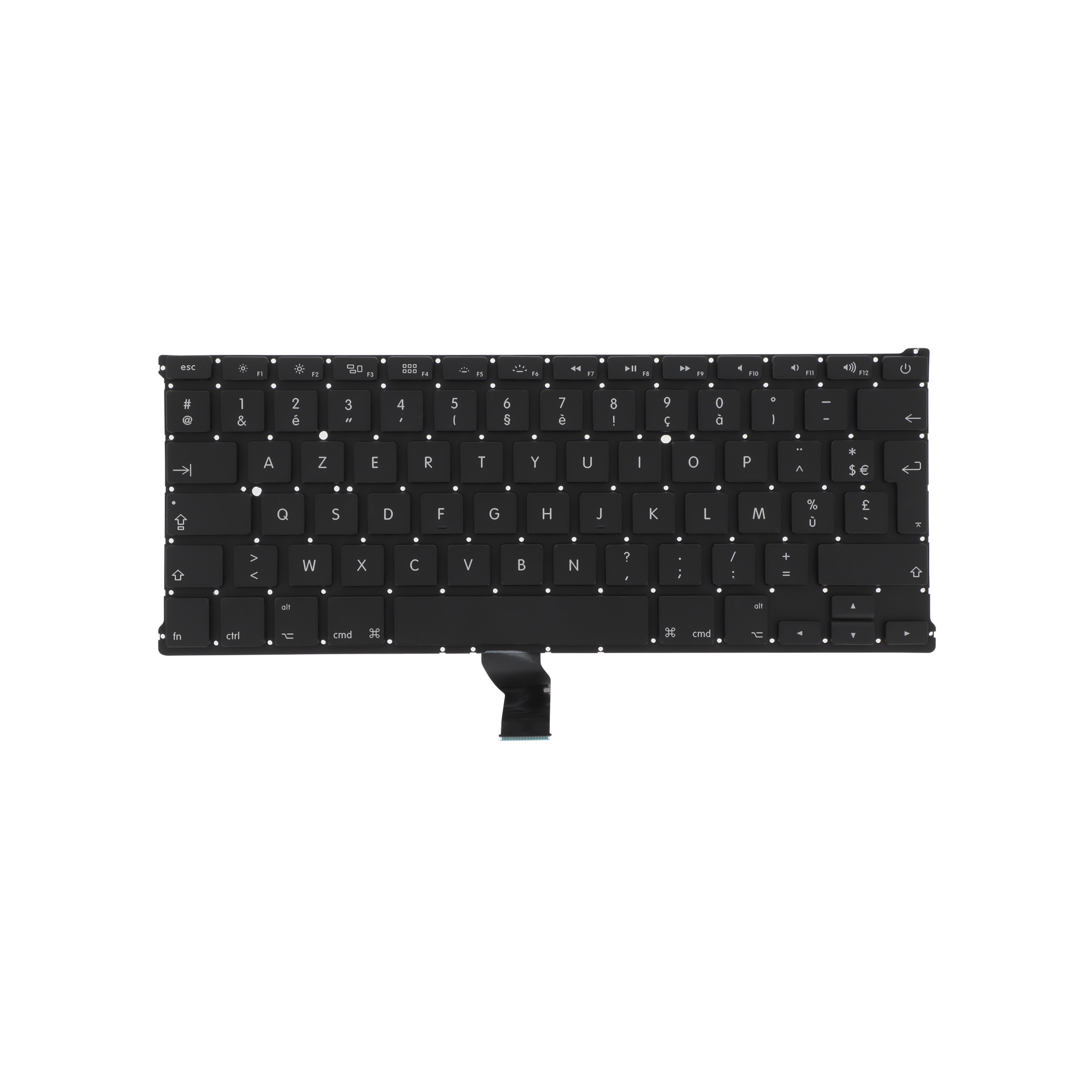 Clavier AZERTY MacBook Air 13" (A1369/A1466) Mid 11 à Mid 17