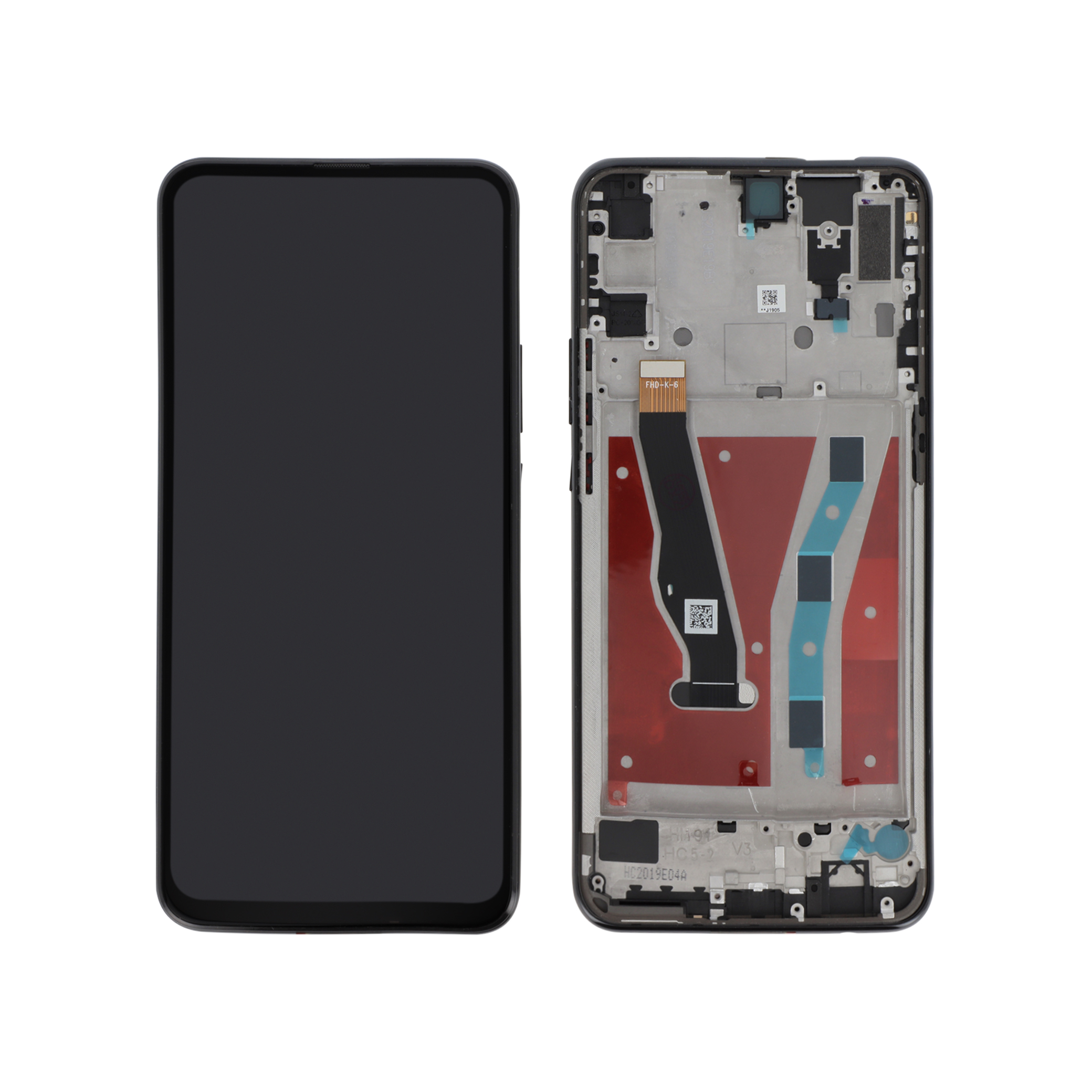 Ecran Complet Noir Huawei P smart Z (avec châssis)