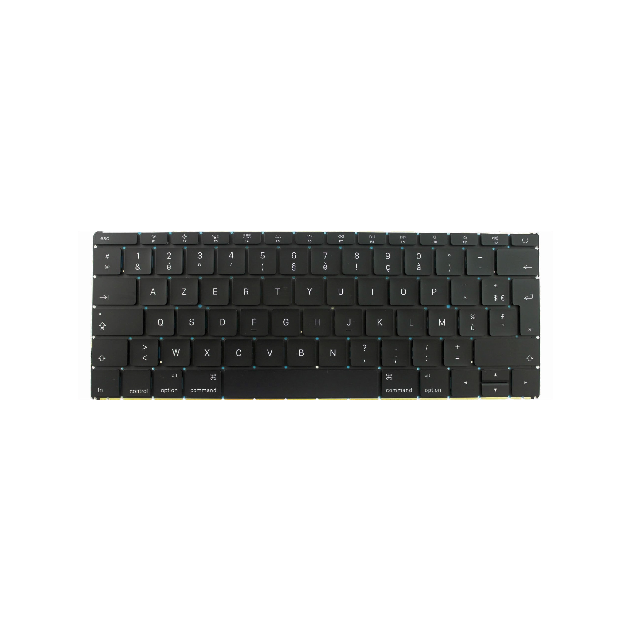 Clavier AZERTY Macbook Retina 12’’ Début 2016/2017 (A1534)
