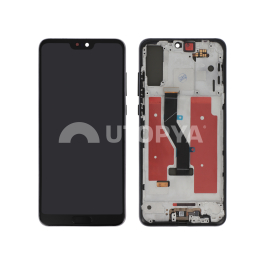 Écran LCD + Tactile Avec Cadre Huawei P20 Pro (CLT-L29C) - Noir - NKS