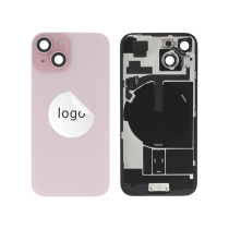 Vitre Arrière Complète Rose iPhone 15 (Pulled A)