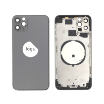 Châssis Complet (Coque Arrière Pré-montée) Gris iPhone 11 Pro Max (Pulled B)