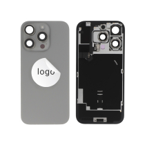 Vitre Arrière Complète Titane Naturel iPhone 16 Pro (Pulled A)