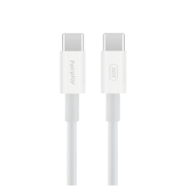 FAIRPLAY Câble 60W USB-C vers USB-C 2m (Blanc)