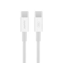 FAIRPLAY Câble 60W USB-C vers USB-C 1m (Blanc) (Bulk)