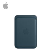 APPLE Porte-cartes en cuir MagSafe iPhone (Bleu)