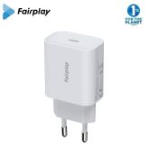 FAIRPLAY TORINO Chargeur USB-C 25W (ProPack) (Blanc)