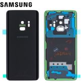 Vitre Arrière Noire Carbone Galaxy S9 (G960F)
