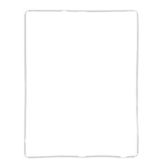 Châssis Tactile Blanc iPad 2/3/4