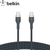 BELKIN Câble Silicone Tressé USB-C 1M (Bleu)