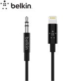 BELKIN Câble Jack 3,5mm vers Lightning MFI 1.8m (Noir)