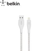 BELKIN Câble Lightning Tréssé DuraTek MFi 1,2m (Blanc)
