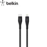 BELKIN Câble USB-C vers Lightning Tréssé DuraTek™ MFi 1,2m (Noir)