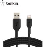 BELKIN Câble tressé Lightning vers USB-A 0,15m (Noir)