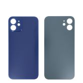 Vitre Arrière Bleue iPhone 12 (Large Hole)