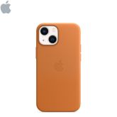 APPLE Coque en cuir MagSafe iPhone 13 (Ocre)