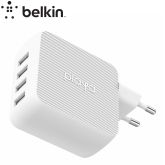 BELKIN Chargeur Playa 4 USB-A 40W (Blanc)