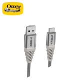 OTTERBOX Câble Tressé USB-C 1m (Argent)