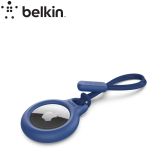 BELKIN Support Bleu AirTag (Attache Cordon)