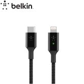 BELKIN Câble USB-C vers Lightning avec LED (Noir)