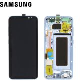 Ecran Complet Bleu Galaxy S8 (G950F)