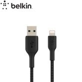 BELKIN Câble Tressé Lightning MFi 2m (Noir)