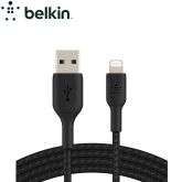 BELKIN Câble tressé Lightning MFi 1m (Noir)