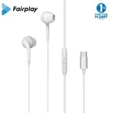 FAIRPLAY ONYX Ecouteurs USB-C (Blancs) (ProPack)