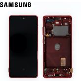 Ecran Complet Rouge Galaxy S20 FE 5G (G781B)