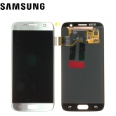 Ecran Complet Argent Galaxy S7 (G930F)