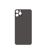 Vitre Arrière Gris Sidéral iPhone 11 Pro Max (Large Hole)