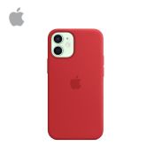 APPLE Coque Silicone MagSafe iPhone 12 Mini (Rouge)