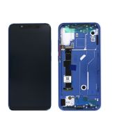 Ecran Complet Bleu Xiaomi Mi 8 Lite (avec châssis)
