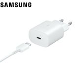 SAMSUNG Chargeur Complet USB-C 25W (Blanc)
