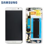 Ecran Complet Argent Galaxy S7 edge (G935F)