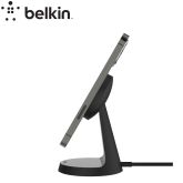 BELKIN BOOST↑CHARGE Socle de recharge sans fil magnétique noir (7,5 W) (avec alim)