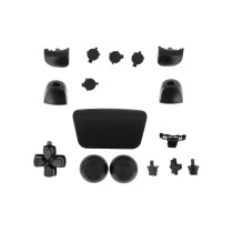 Kit 16 Boutons Manette PS5 DualSense (Noir) (BDM-020)