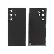 Vitre Arrière Noire Galaxy S23 Ultra (S918B) (Sans logo)
