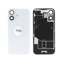 Vitre Arrière Blanche iPhone 16 (Avec Composants) (Pulled A)