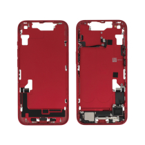 Châssis Central Rouge iPhone 14 (Avec Composants) (Pulled A)