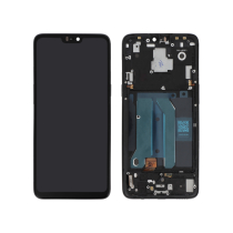 Ecran Complet Noir OnePlus 6 (Avec Châssis)