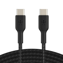 BELKIN Câble Tressé USB-C vers USB-C 1m (Noir)