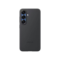 SAMSUNG Coque Silicone Noire Galaxy S25+
