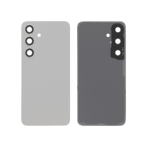 Vitre Arrière Gris Marbré Galaxy S24 (S921B) (Sans logo)