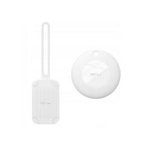 MiLi Tracker Connecté MiTag pour Bagages (Blanc)