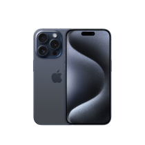 iPhone 15 Pro 128 Go (Bleu Titane) (Grade A) (Margin VAT) (Refurb)