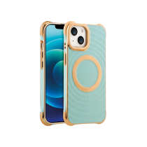 Coque Glam MagSafe iPhone 13 Pro (Cyan)