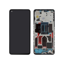 Ecran Complet Noir Oppo Find X3 Lite (avec Châssis) (ReLife)