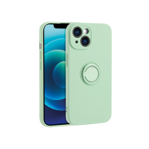 Coque Finger Grip iPhone 15 Pro (Vert Pastel)