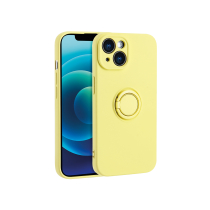 Coque Finger Grip iPhone 14 Pro Max (Jaune)